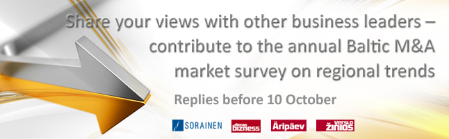 Baltic M&A market survey 2013